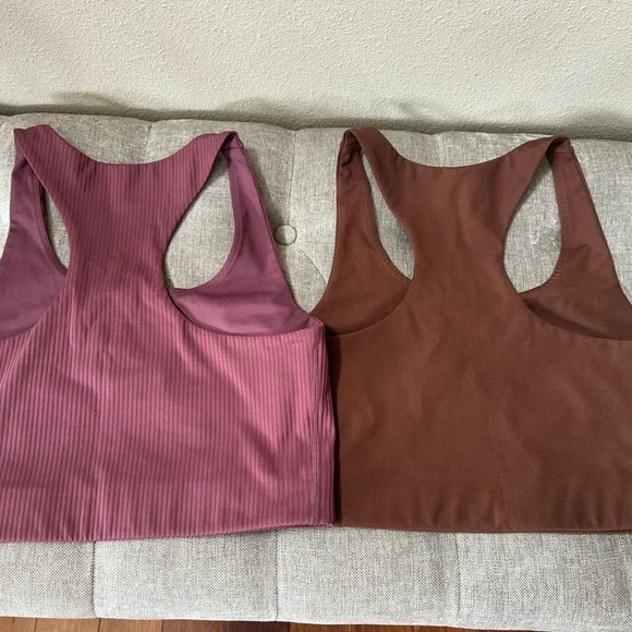 Girlfriend Collective Racerback Sports Bra Bundle in Medium - Picture 4 of 5